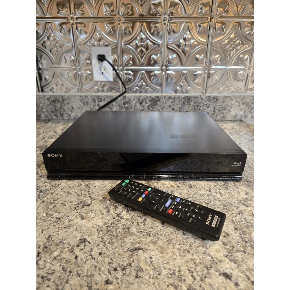 Sony BDV-E280 3D Blu-Ray DVD Home Theater System w/ Remote Tested